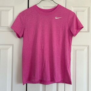 Nike Hot Pink Short Sleeve Athletic Tee